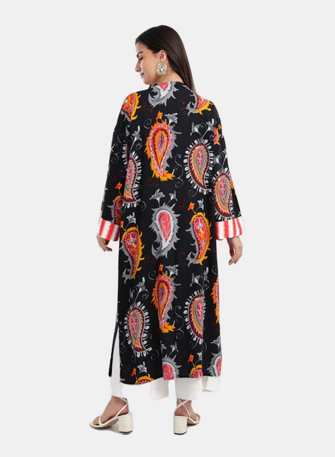 Carina Colored Viscose Kimono  - Image 3
