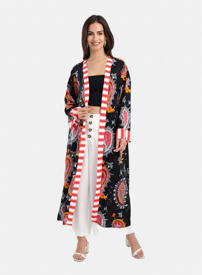 Carina Colored Viscose Kimono  - Image 1