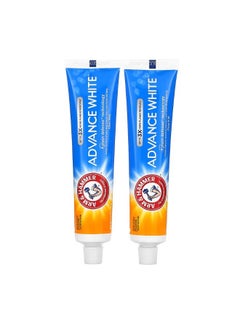 Arm & Hammer Advance White Anticavity Fluoride Toothpaste Clean Mint Twin Pack 6 oz 170 g Each  - Image 1