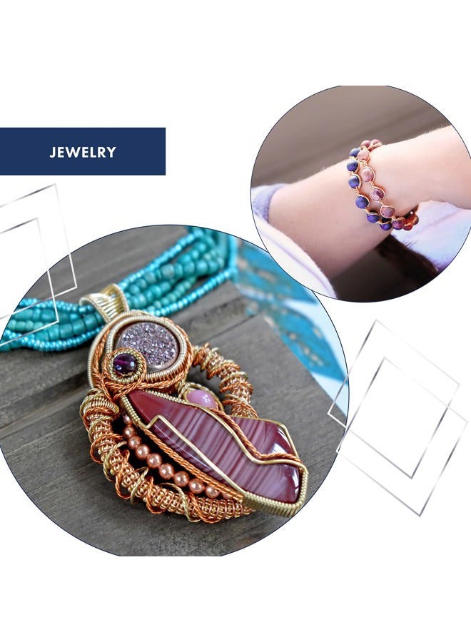 Beadalon German Style Wire for Jewelry Making, Round, Silver Plated, 20 Gauge, 19.7 ft - Image 4