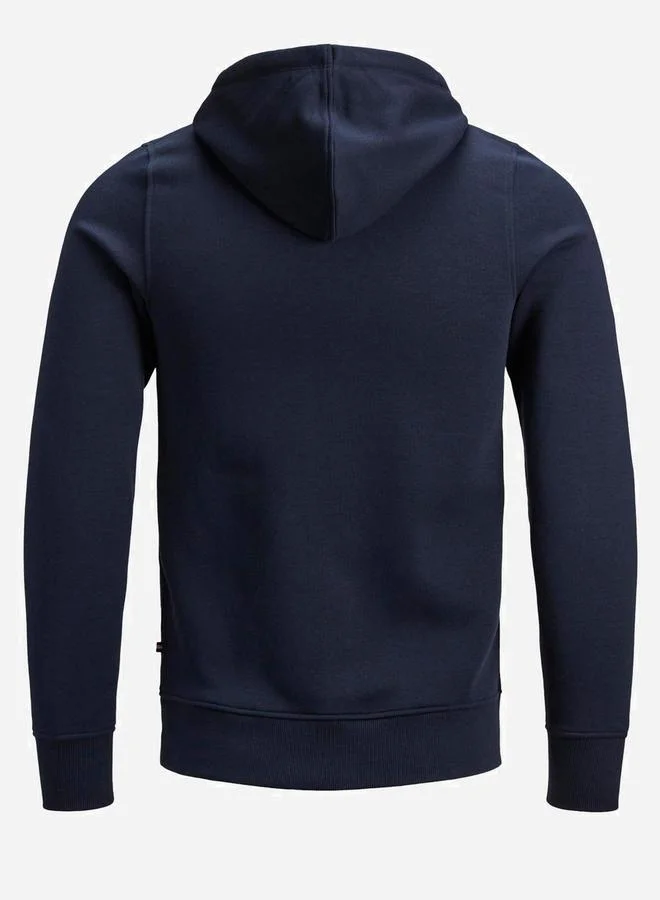 PRODUKT Basic Hooded Sweatshirt with Full Zip