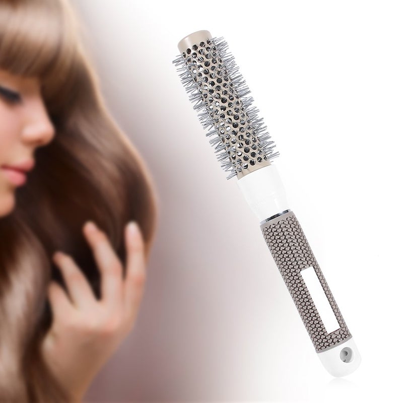 klarako Nano Thermal Ceramic & Ionic Round Barrel Hair Brush, Professional Barber Hairdressing Styling Brushes 1.25inch,Perfect For Hair Drying, Styling, Curling, Adding Hair Volume (32mm=1.25inch) - Image 5
