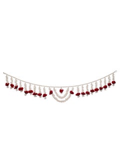 Webelkart Premium Jasmine Beads Handmade Door Toran For Door Home Decoration And Diwali Decoration (Multicolored) 38 Inch  - Image 5