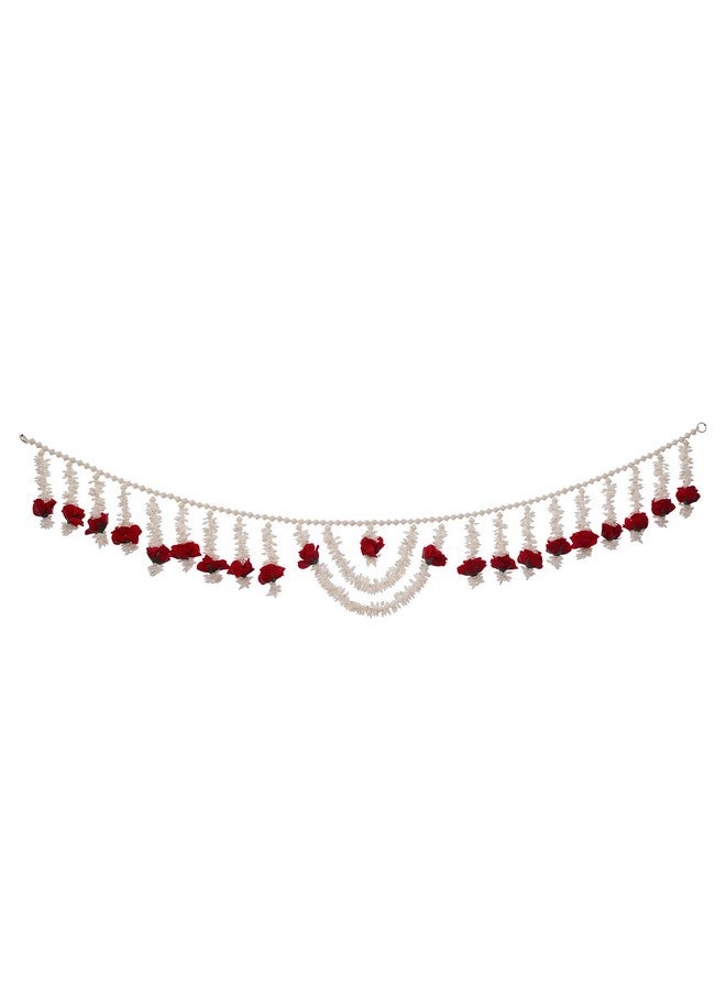 Webelkart Premium Jasmine Beads Handmade Door Toran For Door Home Decoration And Diwali Decoration (Multicolored) 38 Inch  - Image 5