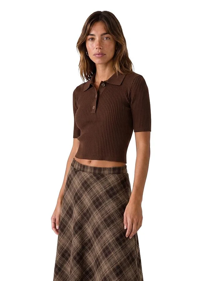 Koton  Flared Checked Skirt for Women | Best Price UAE