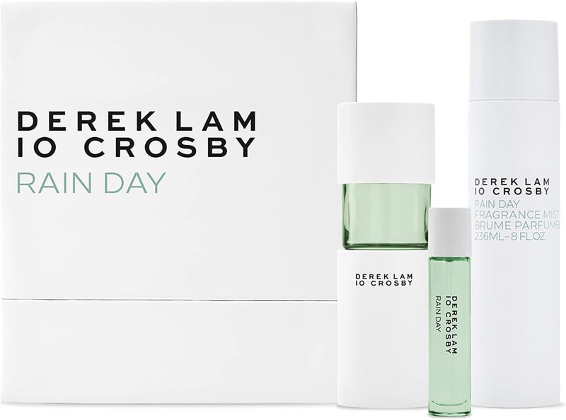 Derek Lam 10 Crosby Rain Day Spring - 3 Piece Gift Set with EDP Spray and Fragrance Mist - Image 1