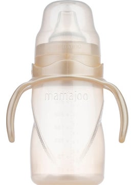 Mamajoo Non-Spill Educational Cup with Handle Pearl 270 ml & Anti-Colic Spout  - Image 1