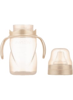 Mamajoo Non-Spill Educational Cup with Handle Pearl 270 ml & Anti-Colic Spout  - Image 3