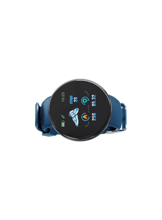D18 Waterproof Smartwatch Blue， smart sports bracelet, a health management assistant - Image 3