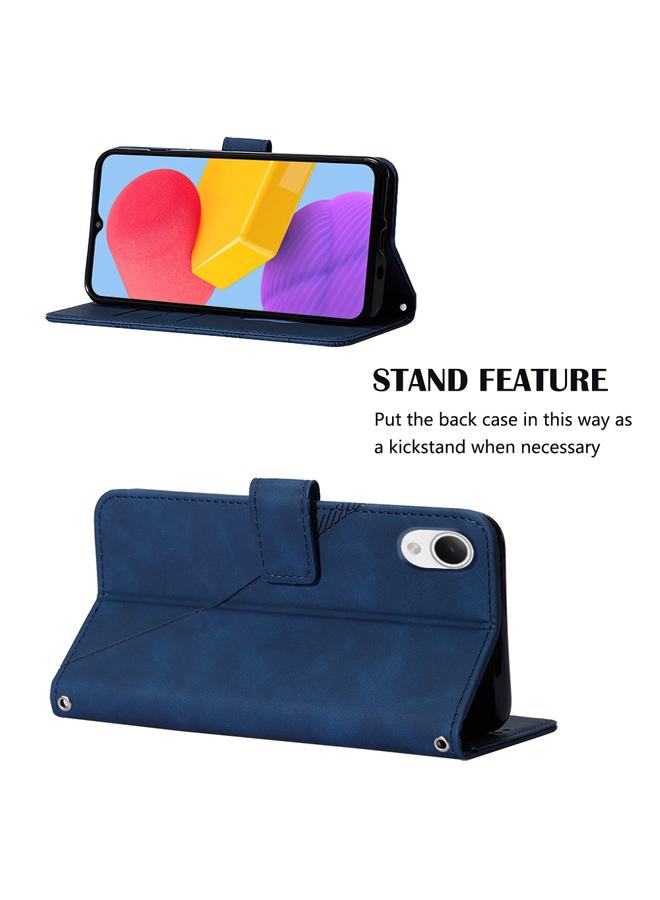 S-TOP Case For Samsung Galaxy A23E / A22E / A23S / A23 5G Crossbody 3D Embossed Flip Leather Phone Case - Image 4