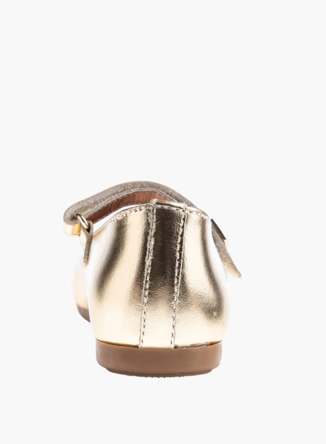Pablosky Girl'S Solid School Mary Jane Shoes With Hook And Loop Closure - Image 5