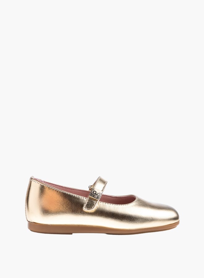 Pablosky Girl'S Solid School Mary Jane Shoes With Hook And Loop Closure - Image 2