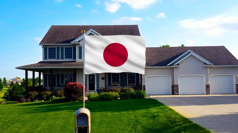 DFLIVE Japan Flag 3x5 Ft Thicker Polyester The Japanese National Banner with Brass Grommets - Image 2