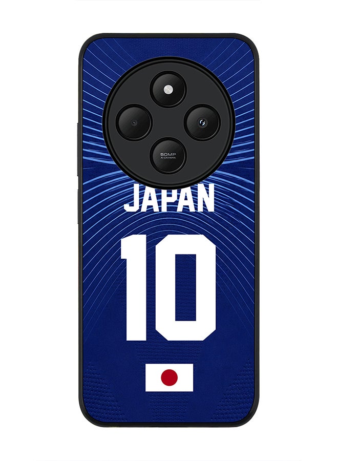Stylizedd For Xiaomi Poco C75 Case,Slim fit Camera Protection, Shockproof Thin Phone cover  - Football Team Japan World Cup 2026 - Image 1