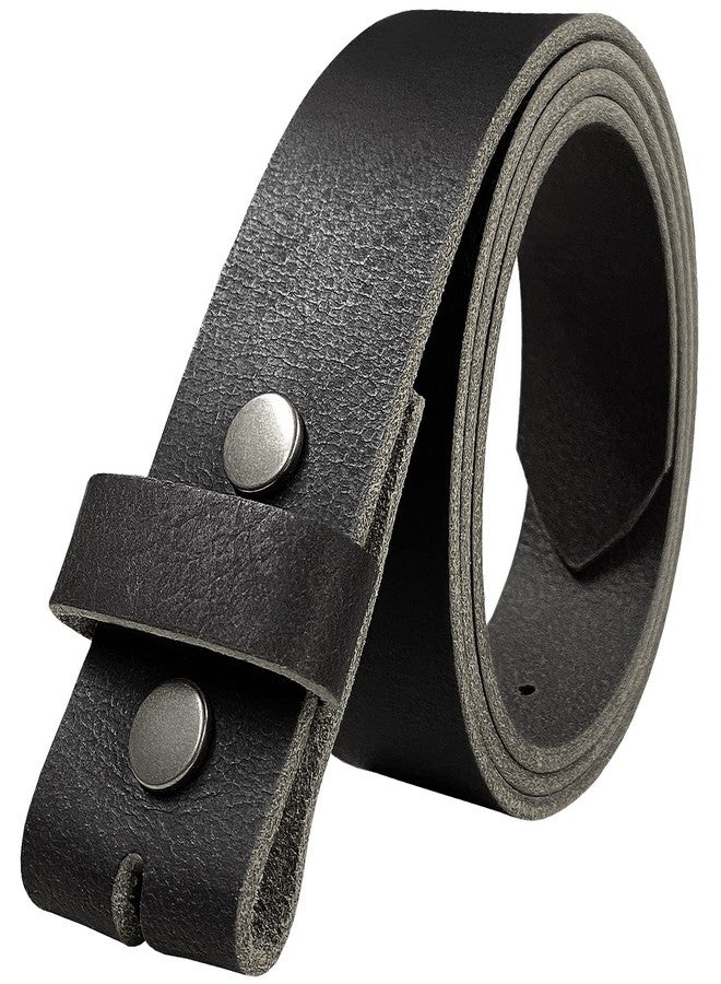 Belts.com One Piece Full Grain Buffalo Leather Replacement Belt Strap 1-1/2" wide (Black, 36) - Image 1