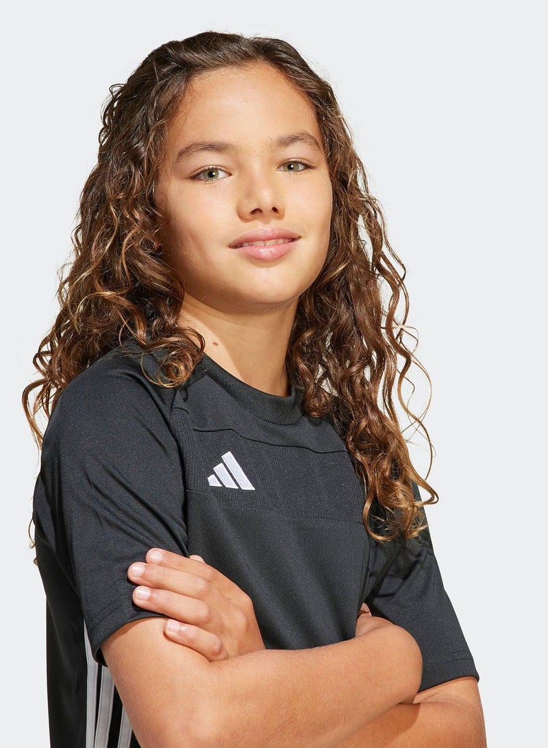 Adidas Tiro Es Jsy Y Black Football Jerseys For Kids Unisex 116 - Image 3