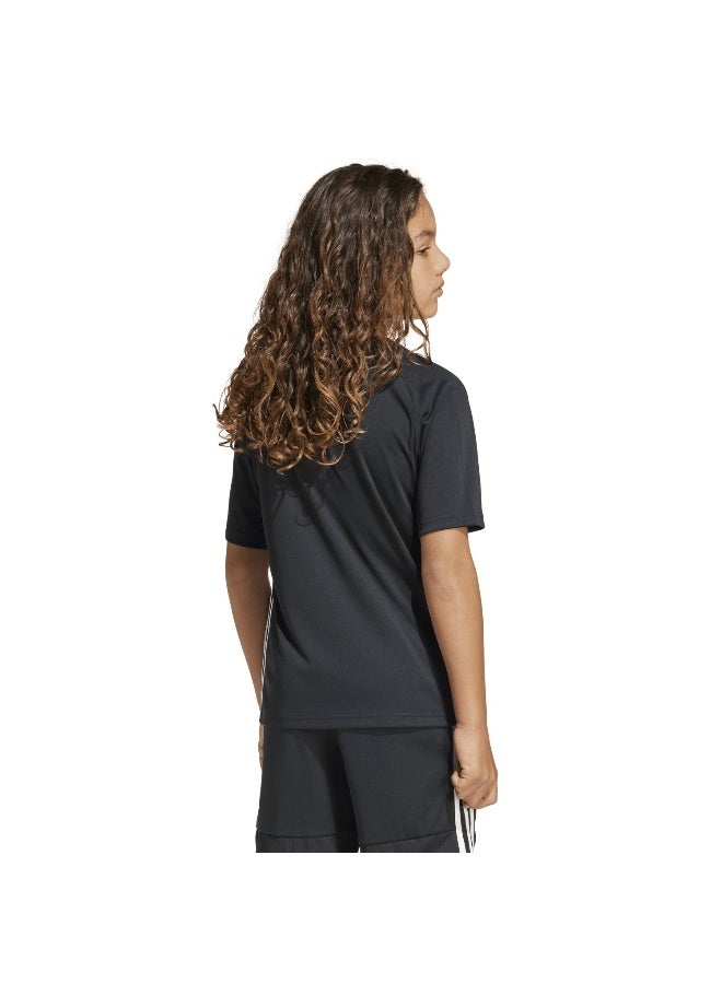 Adidas Tiro Es Jsy Y Black Football Jerseys For Kids Unisex 116 - Image 4