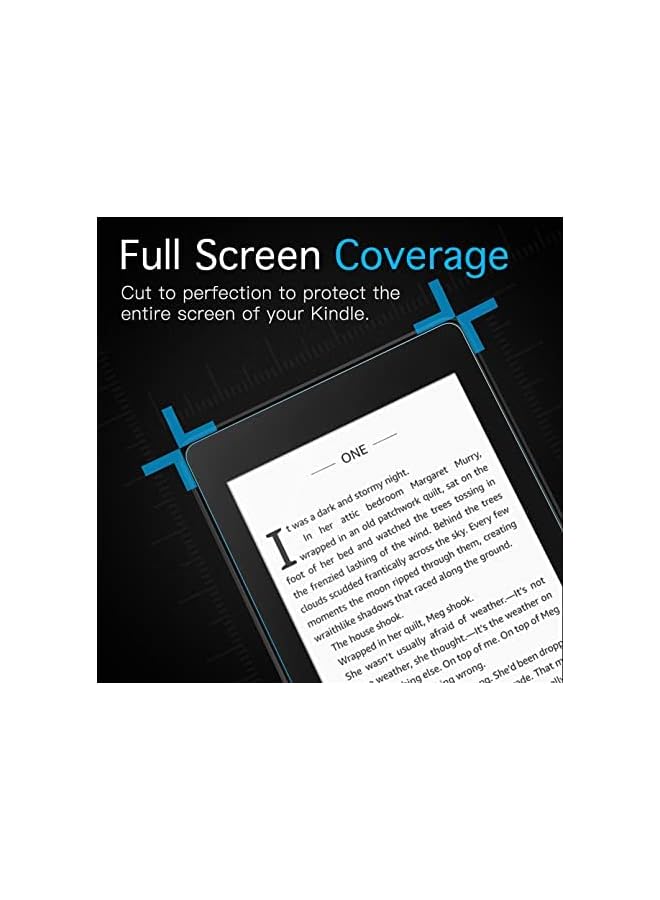 erorex 2 Pack Kindle Paperwhite 10Th Generation Anti Glare Film Screen Protector 2018 Releases 6” Full Coverage Scratch Resistant Pet Protective Film Matte  - Image 4