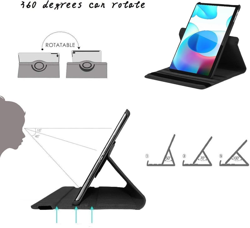 ProElite Case Cover for OnePlus Pad Go 11.35 inch Case, 360 Rotatable Smart Flip Case for OnePlus Pad Go 11.35 inch Tablet with Stylus Pen, Hippy - Image 2