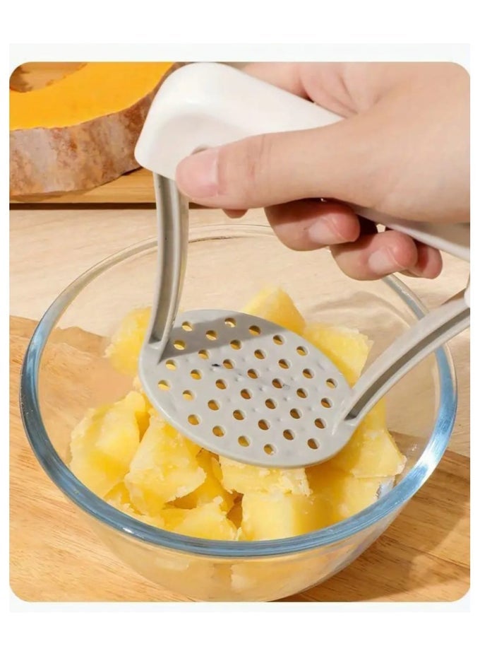 1 PCS POTATO MASHER, KITCHEN MASHER WITH NON-SLIP HANDLE, MANNUAL FRUIT MASHER,POTATO RICER, POTATO PRESS, VEGITABLE CRUSHER, KITCHEN STUFF,