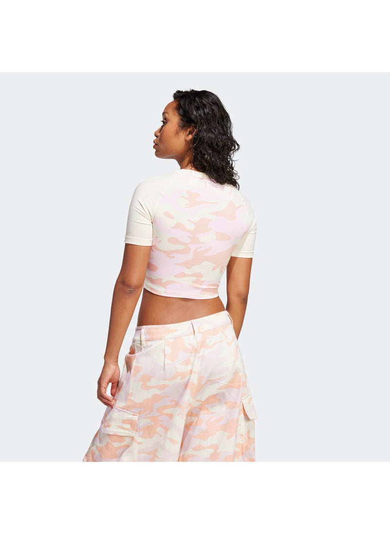 adidas Originals Camo All-Over Printed T-Shirt  - Image 2