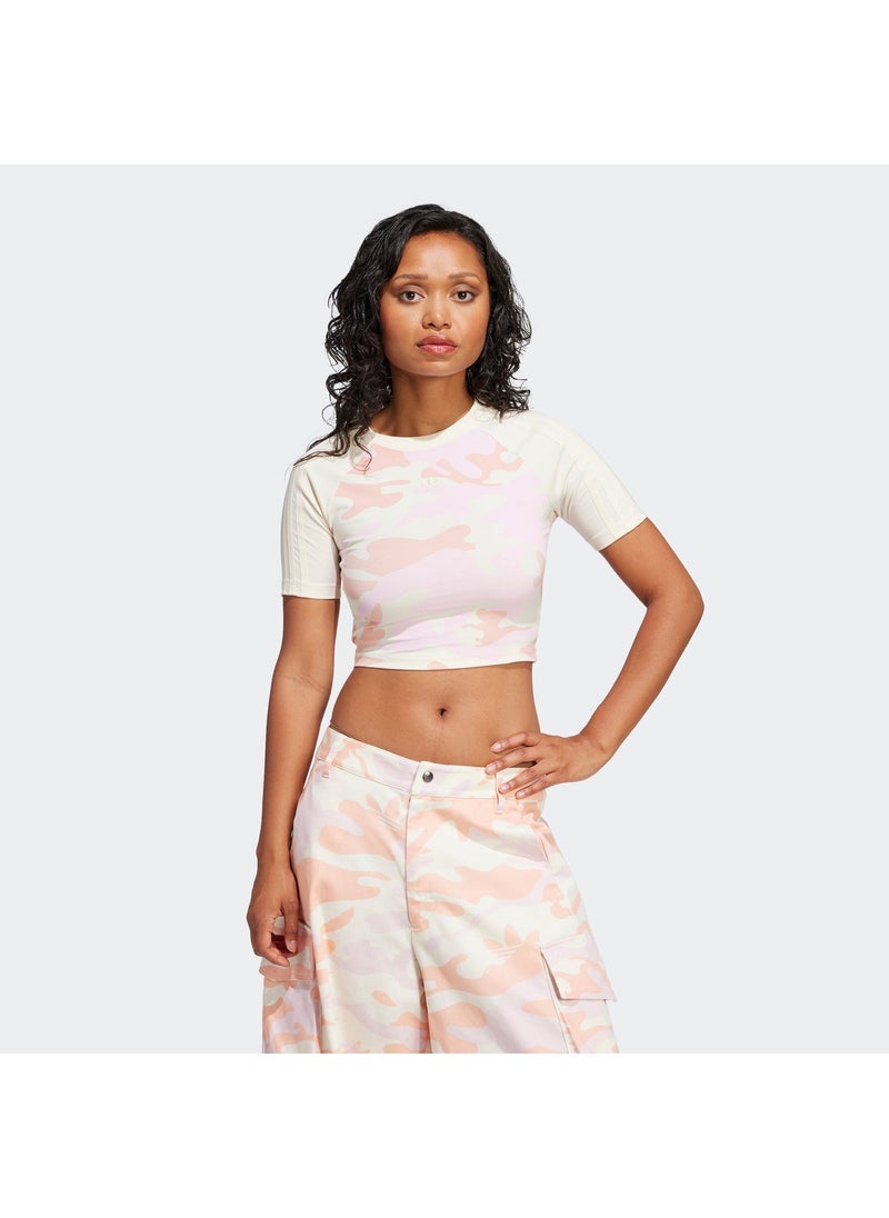 adidas Originals Camo All-Over Printed T-Shirt - Image 1