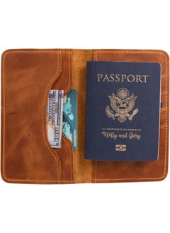 PLM Leather Wallet Passport PH04 G6 Antique Brown  - Image 2