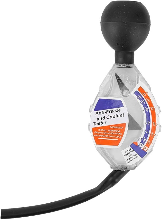 مقياس كثافة سائل تبريد المحرك المضاد للتجمد لقياس كثافة سائل التبريد للسيارات - Image 1