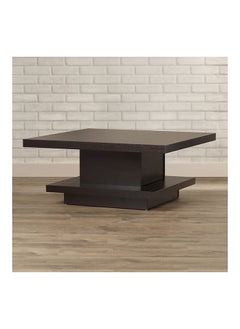 AtoZ Furniture Stallard Pedestal Coffee Table in Brown Color 