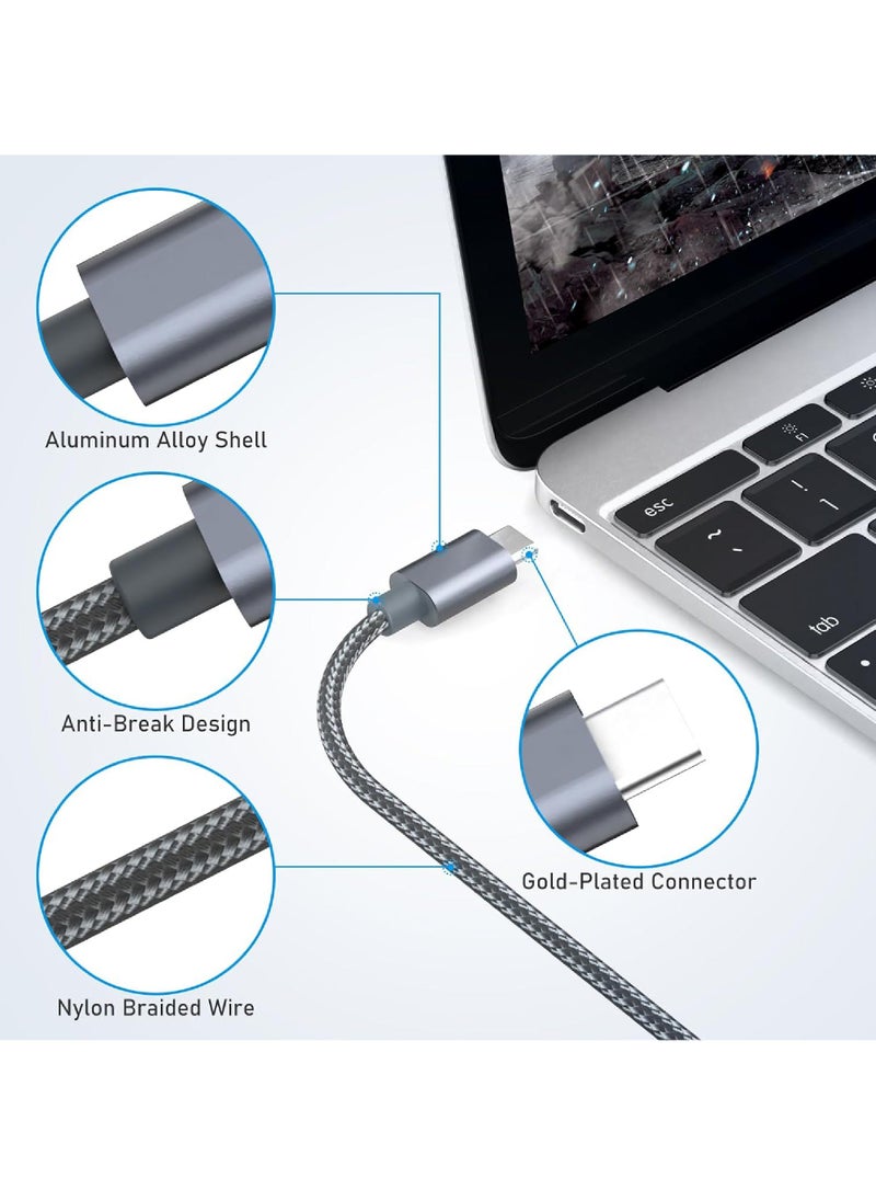 [Apple MFi Certified] USB C to HDMI Adapter for iPhone 15 to TV  4K@60Hz USB 3.1 Type-C to HDMI for Home Office Thunderbolt 3/4 Compatible with MacBook Pro/Air Mobile Phone iPad Laptop Computer