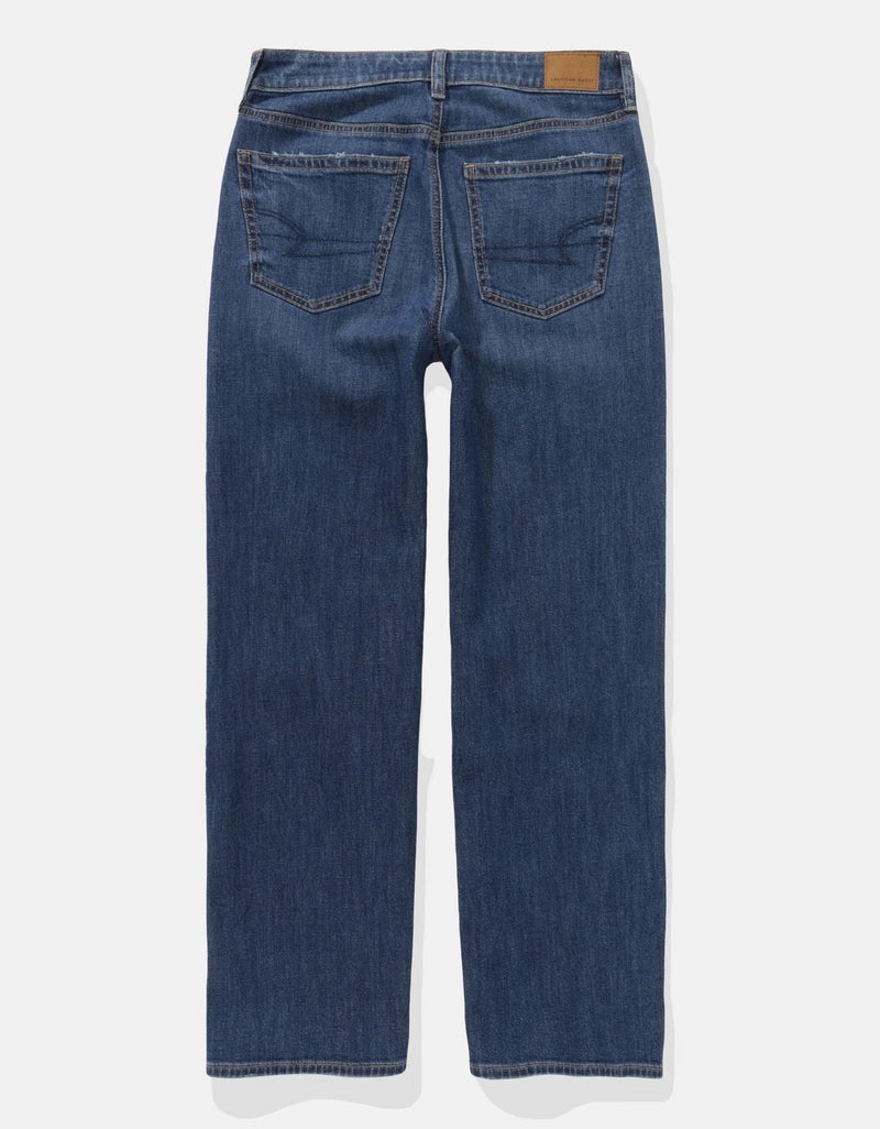 American Eagle AE Dreamy Drapey Stretch Super High-Waisted Baggy Wide-Leg Jean - Image 4