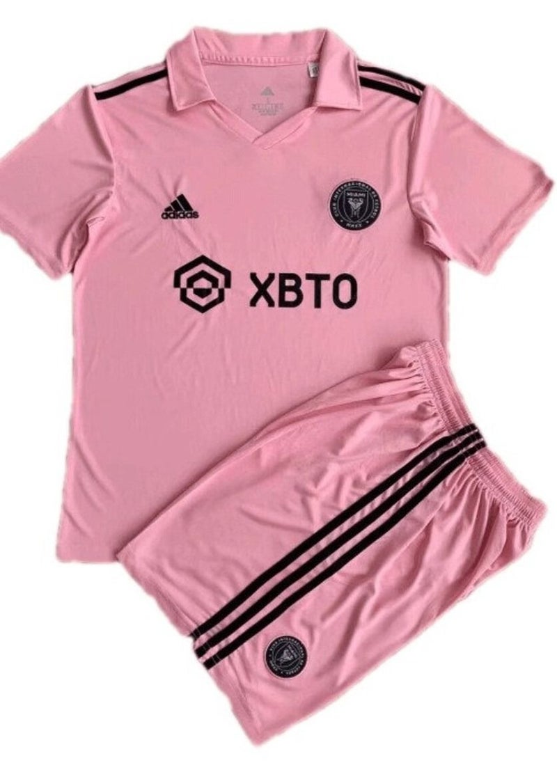 Miami Inter Miami Messi Jersey Set / Inter Miami Soccer Uniform / Inter Miami Soccer Outfit / Inter Miami Home Jersey  - Image 3