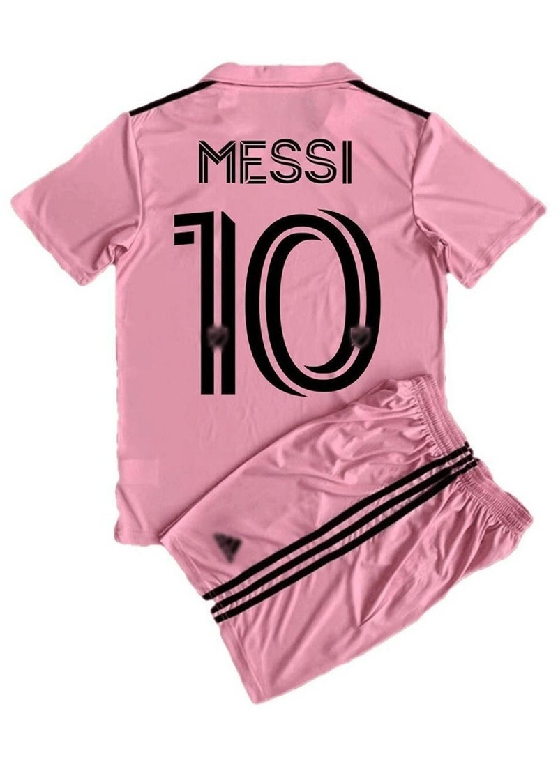 Miami Inter Miami Messi Jersey Set / Inter Miami Soccer Uniform / Inter Miami Soccer Outfit / Inter Miami Home Jersey  - Image 2