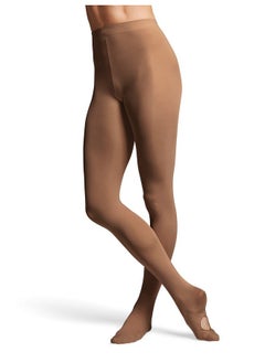 Bloch BLOCH Women's Ladies contoursoft adaptatoe Tights, Black, Small/Medium  - Image 2