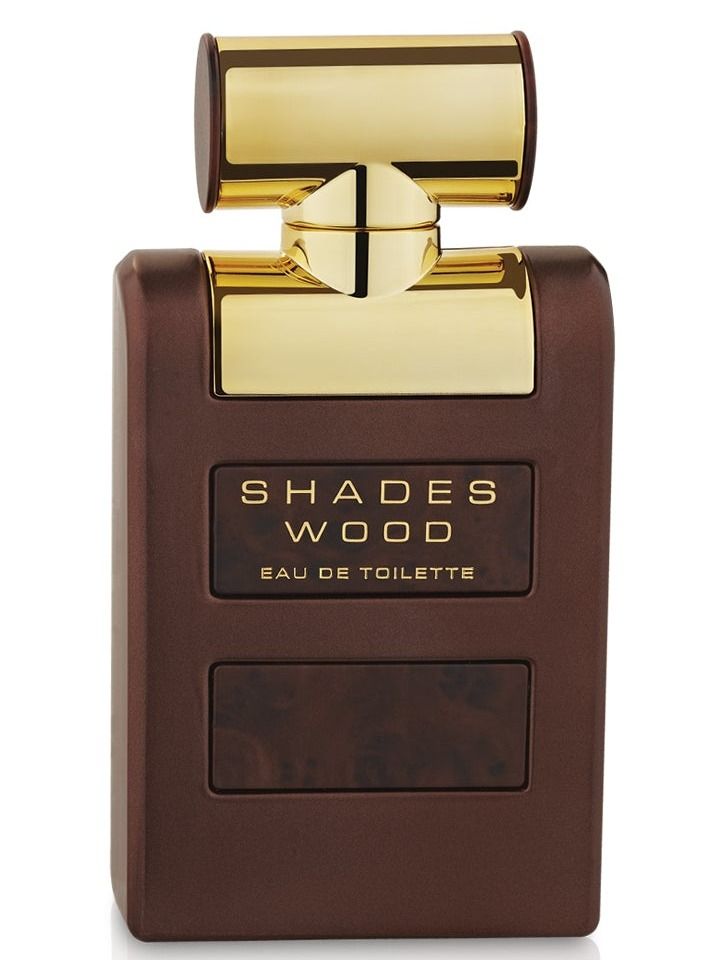 Armaf Shades Wood Eau De Toilette 100ml, Perfume for Men