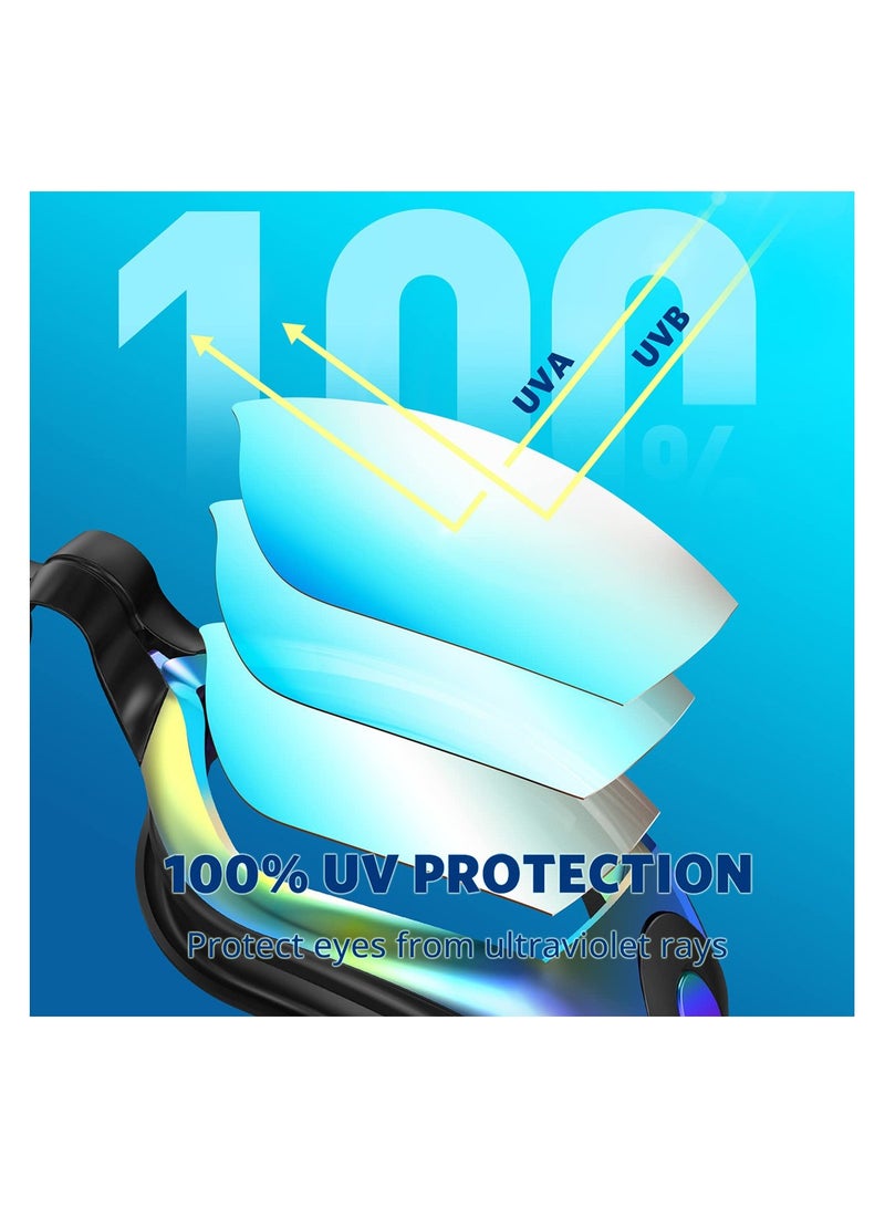 Generic Swim Goggles, Flexible|Detachable Swimming Goggles No Leaking Full Protection Adult Men Women Youth - Image 2