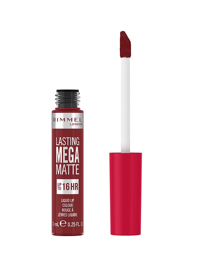 RIMMEL LONDON Lasting Mega Matte Liquid Lipstick  930  Ruby Passion  - Image 1