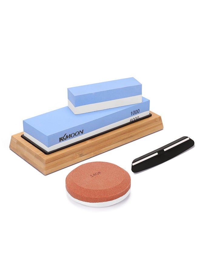 NIBEMINENT Grit Premium Cut Sharpening Stone Set Multicolour 24.00X11.20X11.50 - Image 1