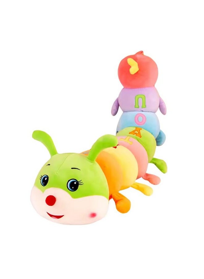 AVSHUB - Caterpillar Soft Toy | Soft Toy Caterpillar | Stuffed Toys | Animal Soft Toys | Soft Toy For Kids (65 Cm/25") - Image 1