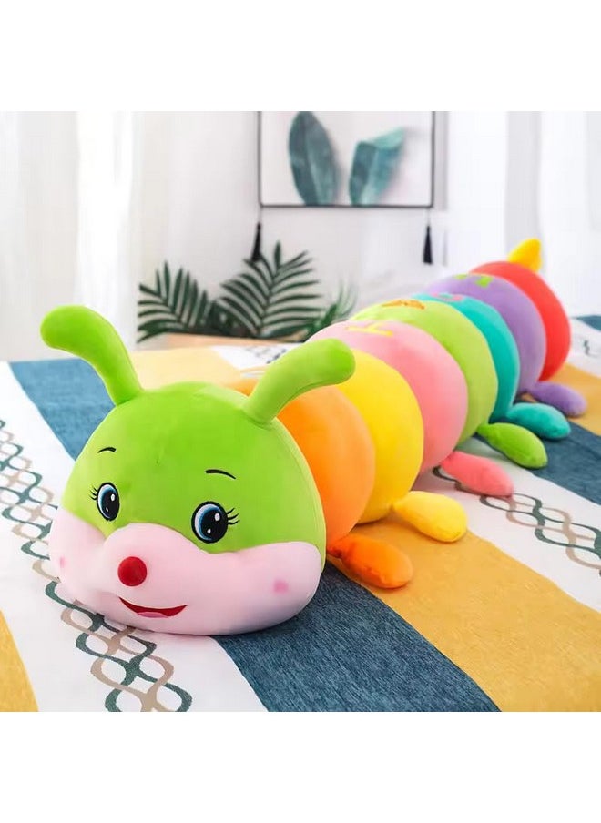 AVSHUB - Caterpillar Soft Toy | Soft Toy Caterpillar | Stuffed Toys | Animal Soft Toys | Soft Toy For Kids (65 Cm/25") - Image 1