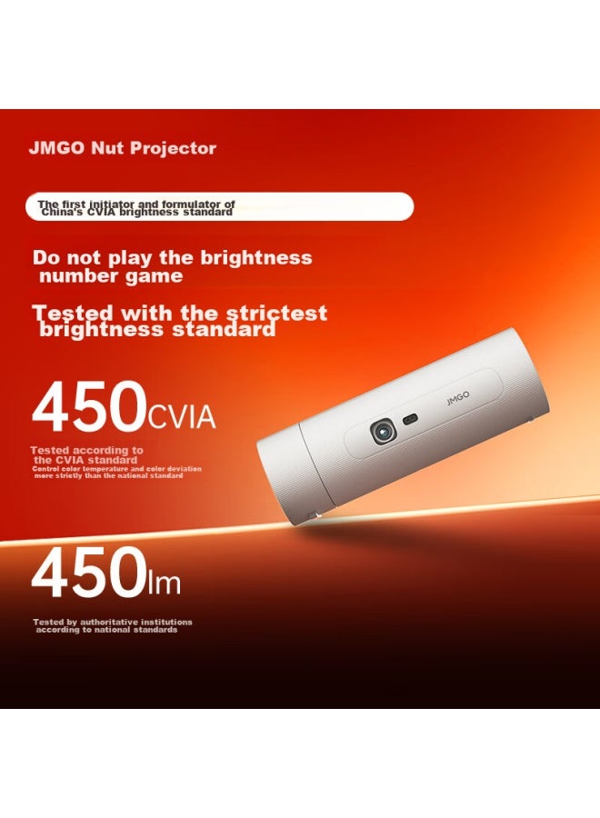Jmgo P5 Projector For Home Bedroom, 1080p Portable Outdoor Camping Home Theater With National Subsidy - Image 1
