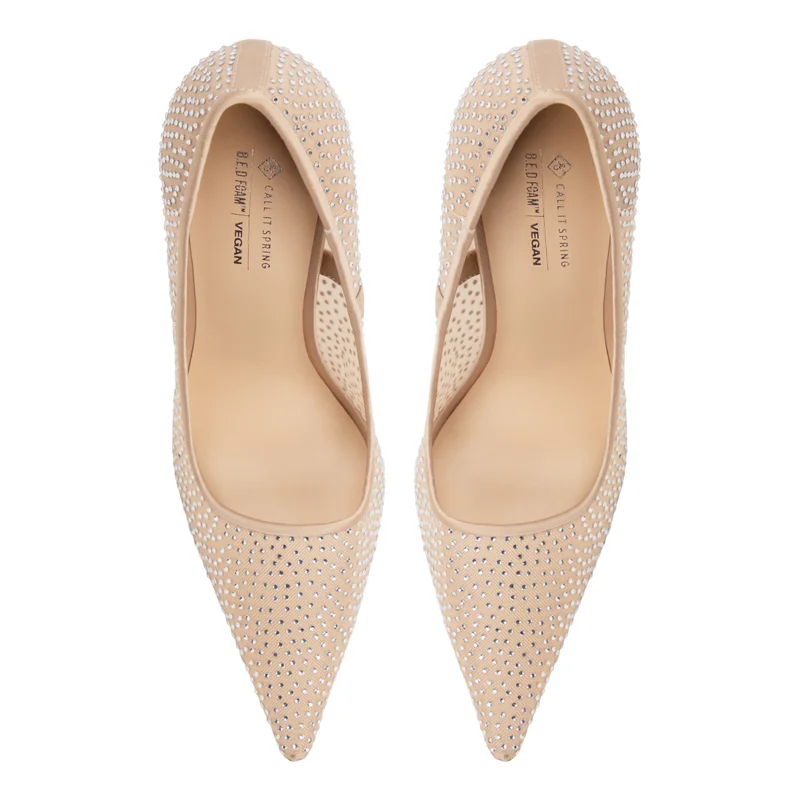 كول ات سبرنج حذاء بكعب مغلق بحزام للكاحل