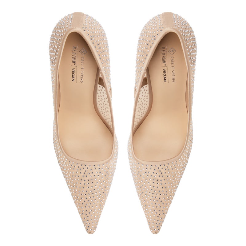 CALL IT SPRING Close Toe Ankle Strap Pumps - Image 5