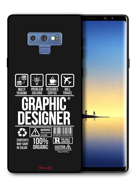 Samsung Galaxy Note 9 Protective Case Cover Graphic Designer Sticker