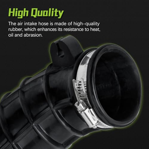 VINMS 17228-RAA-A00 Engine Air Intake Hose Tube With Clamps for Honda 2003 2004 2005 2006 2007 Accord 2.4L 17228RAAA00 696-739 696739 - Image 3
