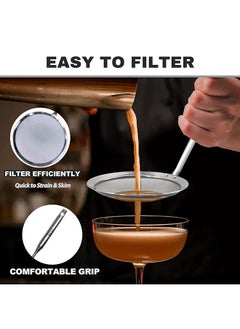 Feelings Stainless Steel Strainer 20cm | Fine Mesh Sieve for Kitchen | Multipurpose Food Strainer for Tea, Coffee, Rice, Pasta, Juice & Baking | Durable & Rust-Resistant  - Image 5