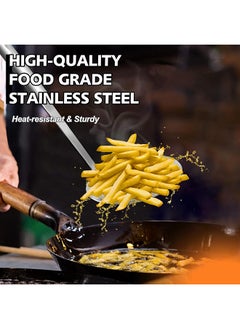 Feelings Stainless Steel Strainer 20cm | Fine Mesh Sieve for Kitchen | Multipurpose Food Strainer for Tea, Coffee, Rice, Pasta, Juice & Baking | Durable & Rust-Resistant  - Image 4