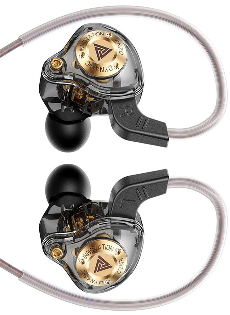 نجم ستايل سماعات الألعاب السلكية سماعات الأذن IEM، سماعات الأذن HiFi، صوت جهير مع محرك ديناميكي 11 مم - Image 1