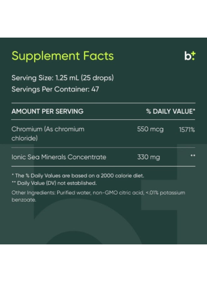 BodyBio LIQ MIN # 5 CHROMIUM 2 OZ - Image 2