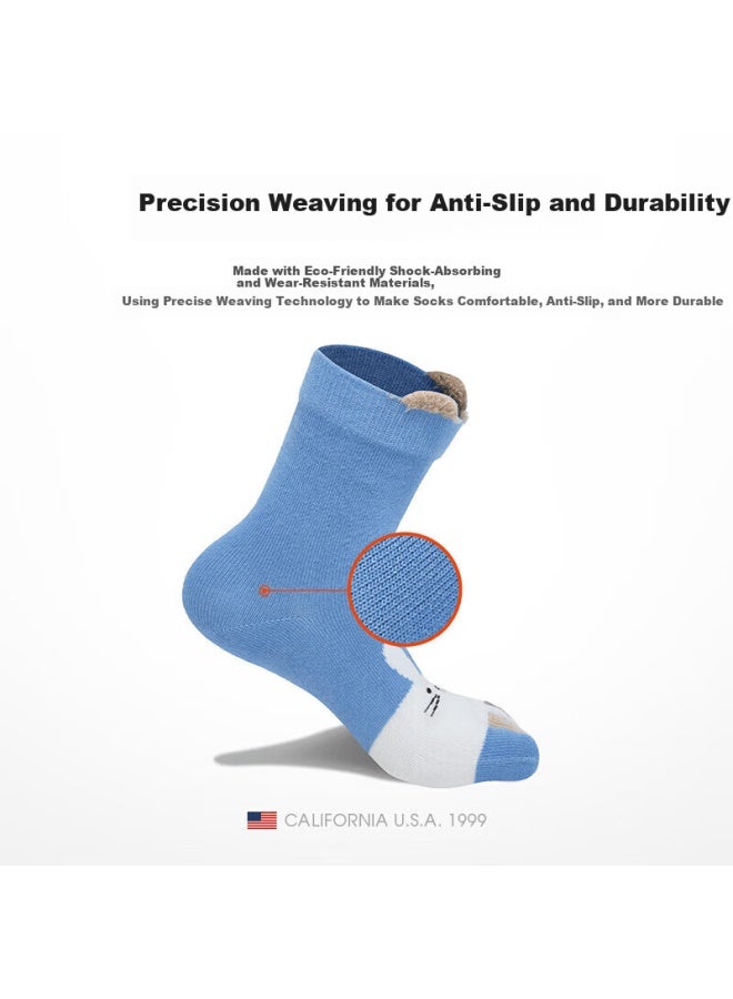 Tfo 6th Generation Kids Five-toe Socks Comfortable Breathable Outdoor Sports Toe Socks 2902511 Blue - Image 4